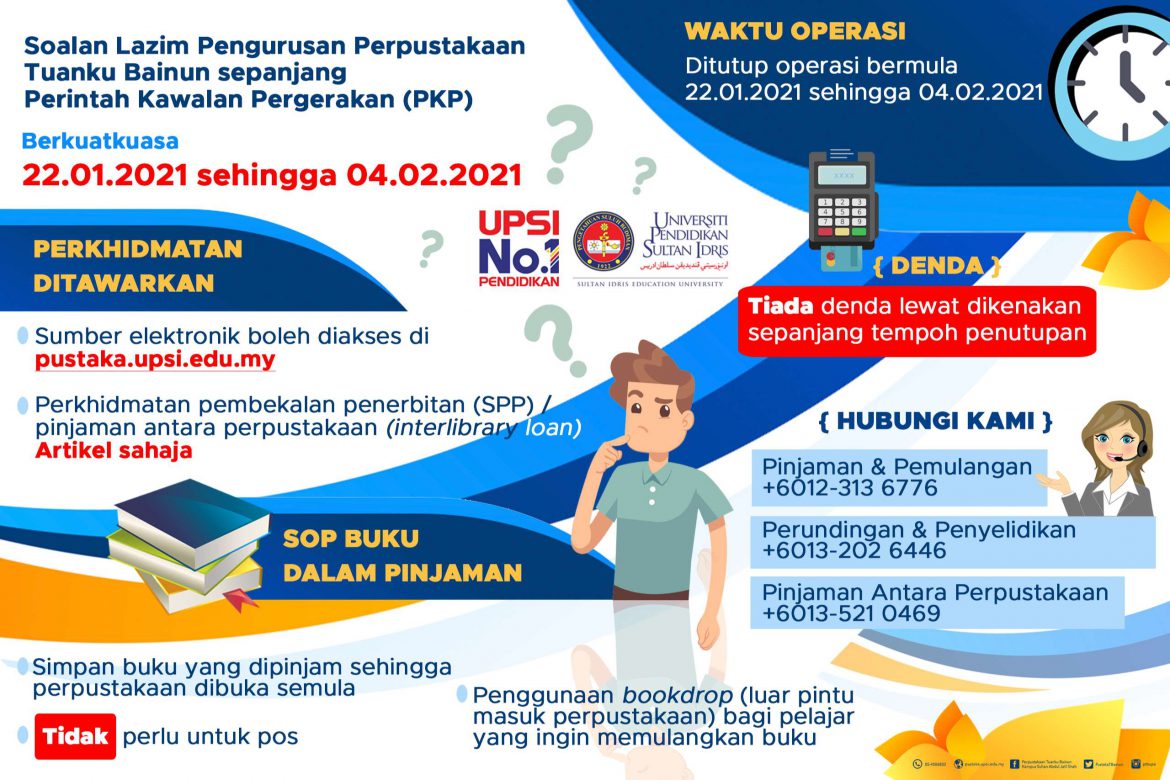 UPSI | PERPUSTAKAAN TUANKU BAINUN – UPSI NO. 1 PENDIDIKAN | UPSI NO. 1 ...